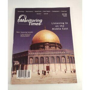 Monitoring Times Magazine Listening In On Middle East Sept 2001 Shortwave Radio